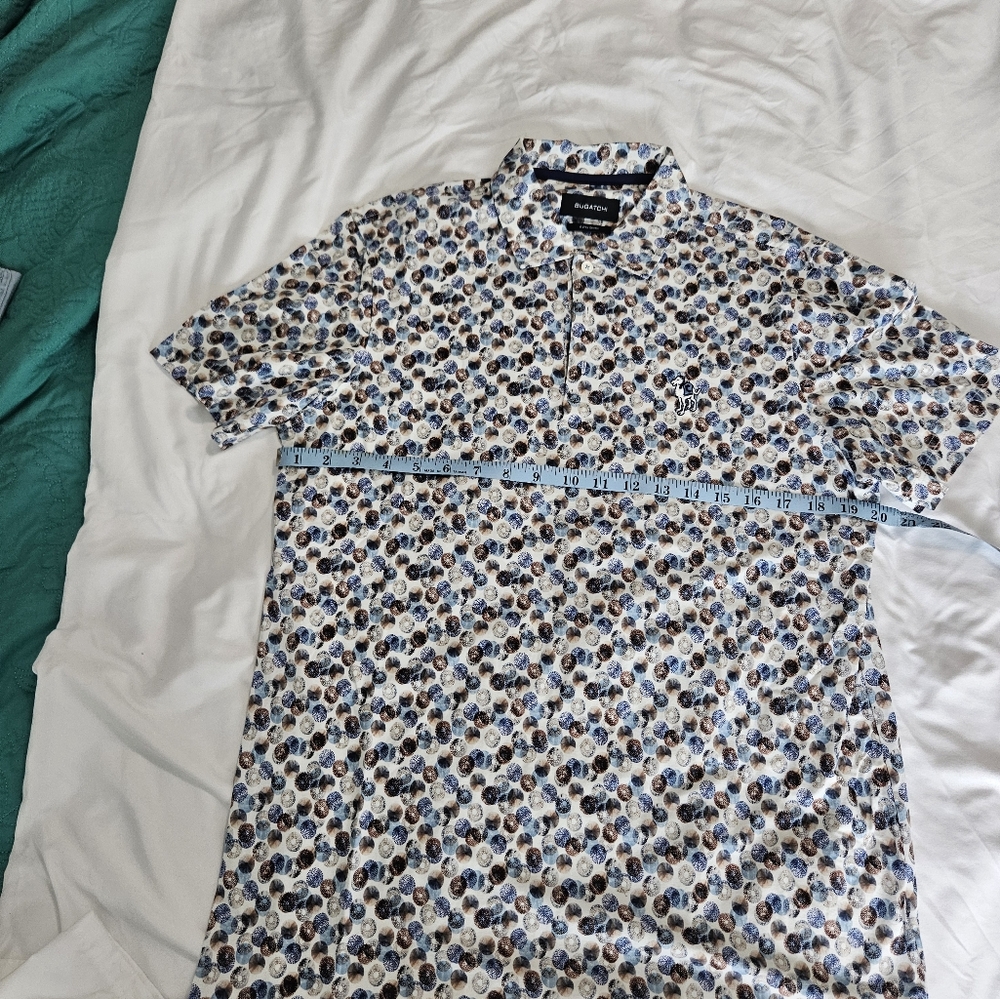 Bugatchi Men's Multicolor Floral Shirt